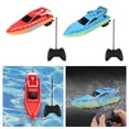 thumbnail image 1 of Barco de Carreras RC Macarena Lancha rápida RC 2 Piezas Juguetes Impermeables para Exteriores, 1 of 8