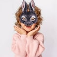 thumbnail image 5 of Huanglei Halloween Easter Carnival Party Makeup Rabbit Animal Cartoon, 5 of 5