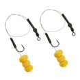 thumbnail image 4 of 2 uds, accesorios para  de con s de púas curvados de de púas 2 shamjiam Aparejos de pesca de la carpa, 4 of 9