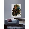 thumbnail image 4 of Marmont Hill "Dreams of Long Ago" by Norman Rockwell Painting Print on Canvas, 4 of 7