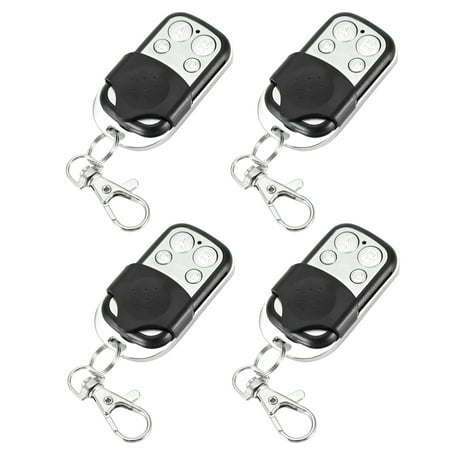 

4pcs Wireless Code 433mhz Universal Key Fob Garage Door Cloning Remote Control