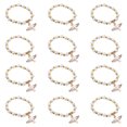 thumbnail image 5 of 12 pulseras de bautismo para niños, rosarios, crucifijos y cadenas de mano (blanco), 5 of 5