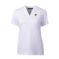 thumbnail image 2 of Women's Cutter & Buck White ECU Pirates Forge Stretch Blade V-Neck Top, 2 of 3