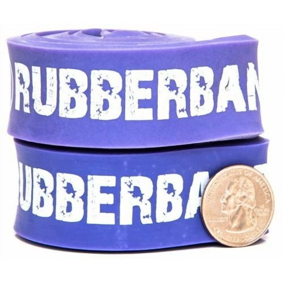 Pair of RB 12 in Robust Powerlifting Bands - #4 Purple - 40-80 lb (18-36 kg)