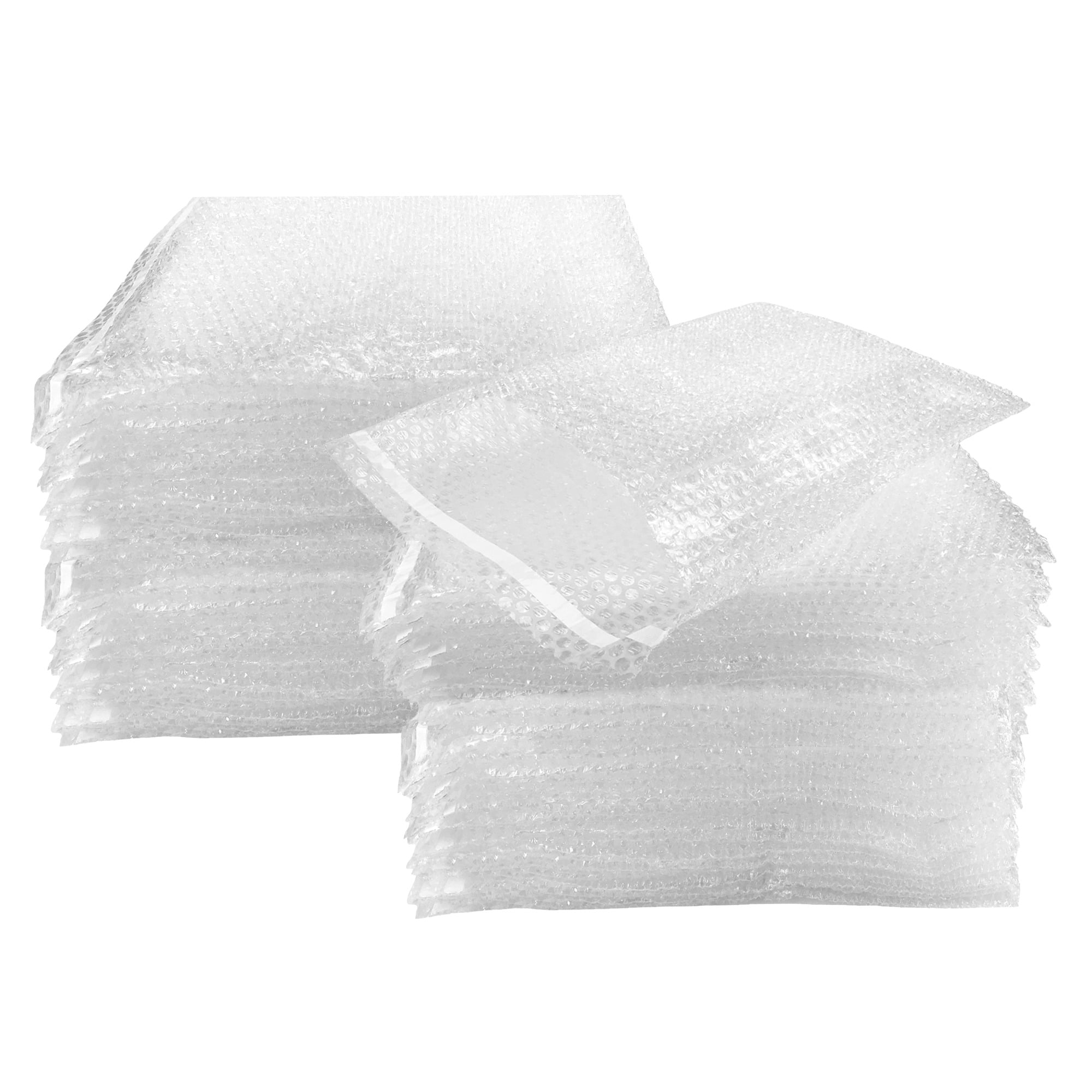 UOFFICE 100 Bubble Out Bags 12x15.5" Wrap Pouches Envelopes Self-Sealing