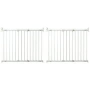 KidCo Angle Mount Safeway Stair Top Baby Gate, 42.5 x 30.5 Inch, (2 Pack)