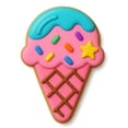 thumbnail image 2 of Ice Cream Cone Cookie Cutter with Waffle Cone Detail – 4x2.56 Inches, Summer Treat Baking Mold (Random Color), 2 of 7