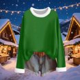 thumbnail image 3 of cocolona Womens Fall Tops Winter Fleece Warm Long Sleeve Shirts Fashion Solid Color Pullover Dressy Casual Blouses Christmas Gifts, 3 of 6
