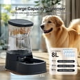 thumbnail image 2 of Dispensador automático de agua para perros Gardner Pet de acero inoxidable, 2 of 7