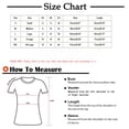 thumbnail image 3 of Tops estampados de manga corta de ocio con cuello redondo de verano a la moda para mujer Fridja ghk5176, 3 of 5