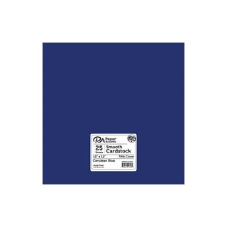 Cerulean Blue Cardstock - 8.5 x 11 inch - 65Lb Cover - 50 Sheets