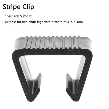 

Outdoor Sectional Clip Connectors For Wicker Furniture Furniture Clip Heat Resistant Furniture Fasteners Patio Wicker 5.25CM STRIPE CLIP-T2