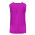 thumbnail image 5 of Inleife Womens Tanks Summer Sleeveless Blouse Women's Fashion Casual Solid Color V-Neck Tank Top, 5 of 5