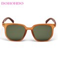 thumbnail image 4 of DOHOHDO, Gafas De Sol cuadradas De moda Retro para mujeres y hombres, Gafas De moda Vintage, Gafas Sonnenbrille Lunette De Soleil Homme, Gafas, 4 of 5