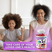 Dr. Moritz Kids Magnesium Gummies Sugar-Free Supplement for Children, Sugar-Free Magnesium Chews for Kids & Adults (120 Count (Pack of 2))