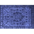 thumbnail image 1 of Ahgly Company Indoor Rectangle Oriental Blue Industrial Area Rugs, 8' x 10', 1 of 4