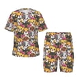 thumbnail image 1 of Balery Cute Cat Cartoon Conjunto de Pijama Infantil de Manga Corta con Estampado – Ropa de Dormir de Algodón Suave-X-Large, 1 of 6