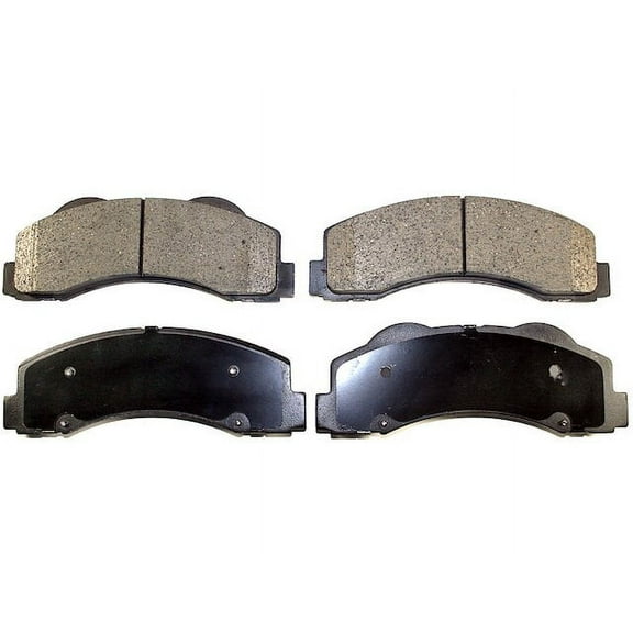 Front Brake Pad Set - Compatible with 2010 - 2020 Ford F-150 2011 2012 2013 2014 2015 2016 2017 2018 2019