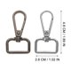 thumbnail image 2 of Raindrops 20Pcs Metal Swivel Lobster Claw Clasps Compact Design for Keychain and Lanyard Use, 2 of 8