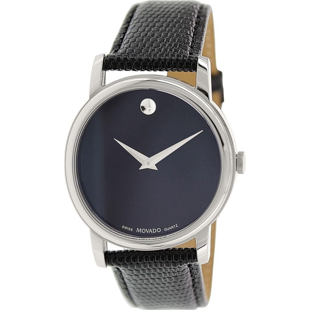 movado men's quartz watch 2100002