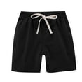 thumbnail image 5 of LADIGASU 2PC Children's Summer Solid Casual Sports Shorts With Drawstring For Kids, 5 of 7