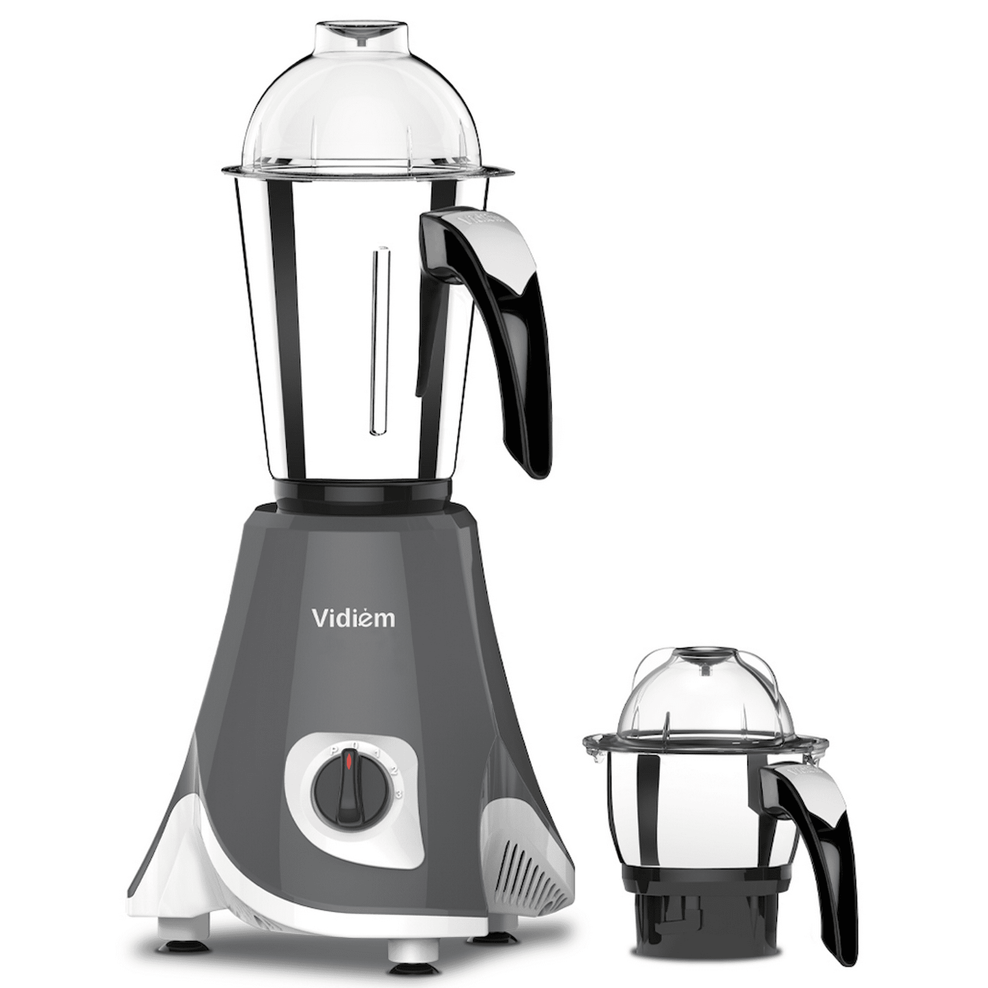 Vidiem Eva Twin 650W / 110V Grinder, Blender, Stainless Steel Jars
