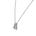 thumbnail image 2 of 925 Sterling Silver Small Zodiac Sign Pendant Necklace, 18" - Libra, 2 of 4