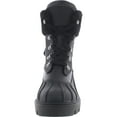 thumbnail image 4 of Steve Madden Womens Northern Faux Fur Lug Sole Combat & Lace-up Boots, 4 of 4