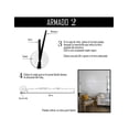 thumbnail image 3 of Reloj de pared sin marco IDEA NUOVA 3D, 3 of 8