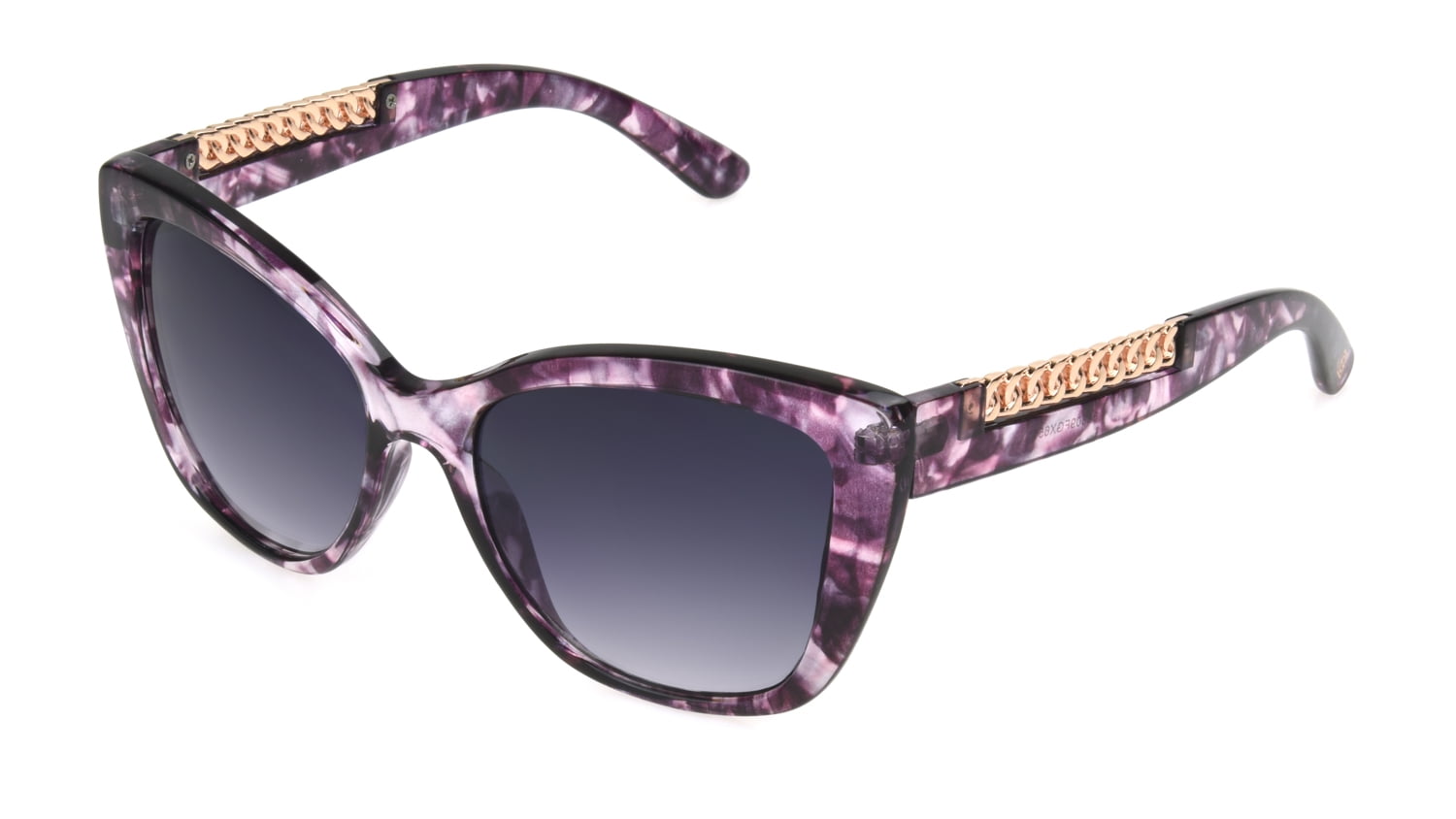 Foster Grant Women's Purple Rectangle Sunglasses N08