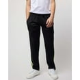 thumbnail image 2 of Real Essentials 3 Pack: Boys' Mesh Open Bottom Active Sweatpants with Pockets & Drawstring, 2 of 6