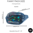 thumbnail image 2 of Black Holographic Metallic Fanny Pack  - Bachelorette Hip Pack - Bachelorette Outfit - 90s Outfit Ideas - Bridesmaid Gift, 2 of 2