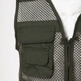 thumbnail image 5 of GAQLIVE Mens Summer Photography Tour Fishing Multi Pocket Vest Vest, 5 of 6