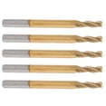 thumbnail image 4 of 3 Flute Mill Cutter Flat Bottom Tungsten Steel Industrial Supplies 3.175 x 2.5 x 8 x 40, 4 of 5