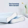 thumbnail image 7 of JikouIivo Memory Foam Pillow, Contour Pillow for Side Sleepers, Orthopedic Pillow for Neck Pain Relief, Cervical Pillow for Back Pain, Adjustable Memory Foam Pillow, 7 of 7