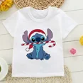 thumbnail image 3 of Camiseta de algodón para niños, camiseta de dibujos animados de Disney Lilo Stitch, camiseta de manga linda de Stitch, camiseta gráfica Y2k, camisetas para niñas y niños, 3 of 5