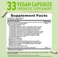 thumbnail image 2 of Probiotics with Prebiotics | 50 Billion CFU | 33 Capsules | For Men and Women | by Raw Flora, 2 of 9