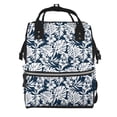 thumbnail image 1 of Disketp Hawaiian Style Mochila de Pañales de Gran Capacidad con Múltiples Bolsillos, Mochila de Viaje Multifuncional para Bebé, Unisex, Moderna y Resistente, 1 of 6