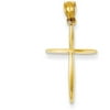 Primal Gold 14 Karat Yellow Gold Cross Necklace Pendant