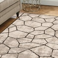 thumbnail image 6 of Superior Vegas Geometric Tile Indoor Area Rug, 8' x 10', Grey, 6 of 6