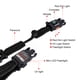 thumbnail image 4 of Pedernal de Paracord para exteriores cable total de 32 m/106 pies pulsera de Paracord de poliéster duradera entrada de carga DC5V para pesca ANGGREK Otros, 4 of 8