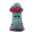 thumbnail image 1 of Suéter navideño KAIYANG para perros y gatos de vellón cálido invierno Talla M L, 1 of 5