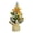 Gold, variant on Moocorvic Tabletop Christmas Tree Mini, Christmas Tree Decorations for Home, Artificial Small Christmas Tree For Desk Office Decorations 8''