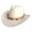 Beige, variant on Cowboy Hats for Men Women Cowgirl Hat Wide Brim Felt Hats Western Leather Cowboy Hats for Lover Black One Size