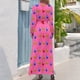 thumbnail image 2 of Vestido largo con estampado de princesa melocotón Vestidos de verano para mujer Vestido largo de verano para mujer, 2 of 4