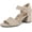 Lucid Beige, variant on Women's Chardonnay Sandal Navy Blazer 9M