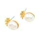 thumbnail image 2 of Anillos de oreja de de oro con simuladas únicas, de joyería para mujer, accesorios de joyería de vacaciones para diario Fernando Las mujeres cuelgan los pendientes del perno prisionero, 2 of 6