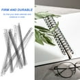 thumbnail image 4 of 100Pcs Loose Leaf Binder Rings Notebook Spiral Binding Coils Double Loop Wire Binding Rings, 4 of 9