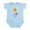 Sky Blue, variant on CafePress - Camping Chick Infant Bodysuit - Baby Light Bodysuit, Size Newborn - 24 Months