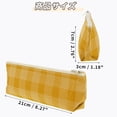 thumbnail image 6 of Unique Bargains Pencil Pen Case Portable Stationery Bag Yellow, 6 of 6